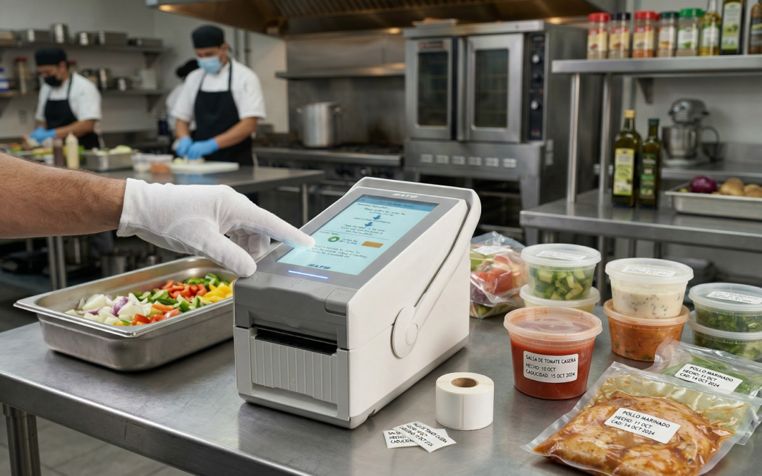 IMPRESORAS INTELIGENTES PARA CONTROL DE CADUCIDADES Y ALÉRGENOS EN RETAIL ALIMENTARIO