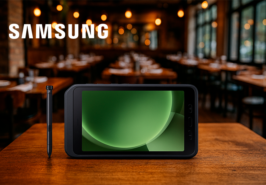 Tablet rugerizada Samsung para hostelería